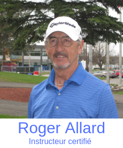 Roger Allard certified instructor at Golf Dorval